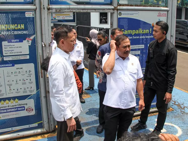 5 Arahan Menteri Imipas Saat Cek Langsung Lapas Cibinong