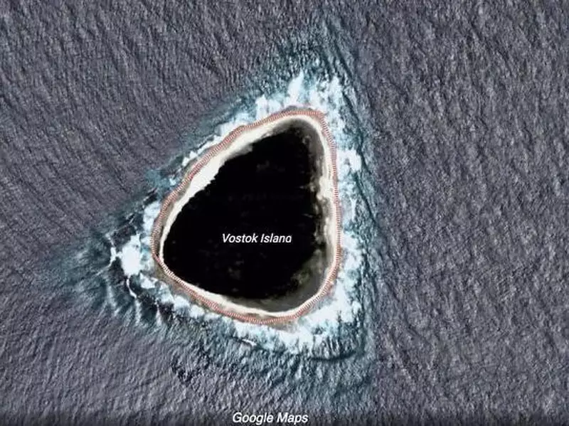 Ada Segitiga Hitam Misterius di Google Maps, Sengaja Disensor?