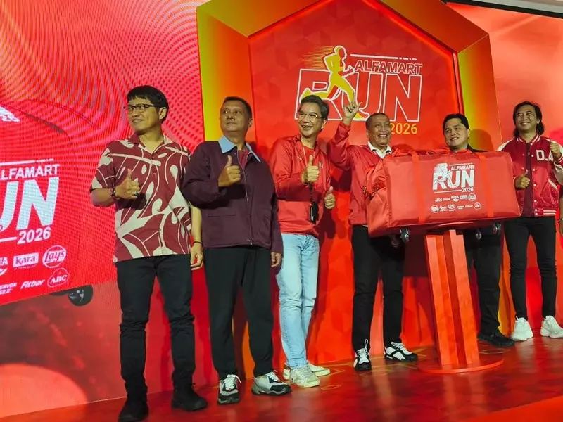 Alfamart Run 2026 Siap Digelar, 3,3 Juta Orang Berebut 5.000 Tiket
