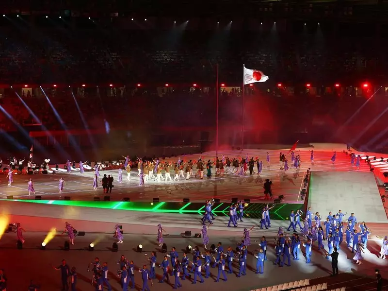 Asian Games 2026 Dibuka Meriah, Kontingen Indonesia Ikut Berparade