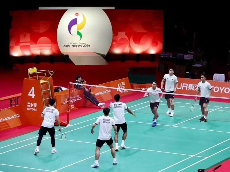 Asian Games 2026: Tim Bulutangkis Mulai Penyesuaian di Arena Laga