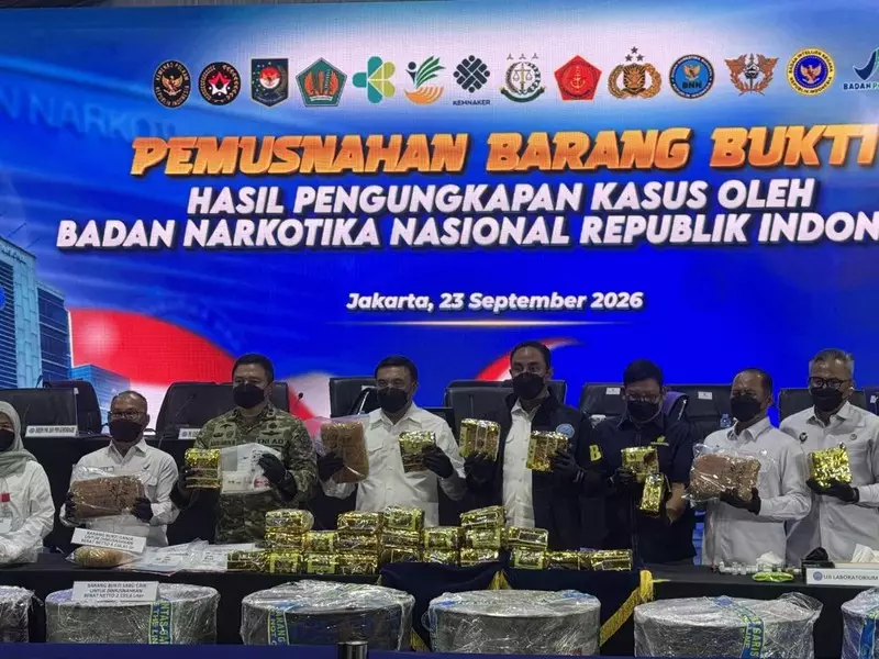 BNN Bongkar 12 Kasus Narkoba: Penyelundupan di Kapal-Ganja di Kampus Jaksel