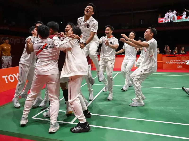 Dan Taufik Hidayat Kegirangan