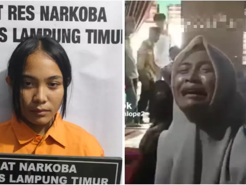 Dulu Viral, Istri Joni Pelaku Curanmor di Lampung Ditangkap terkait Sabu