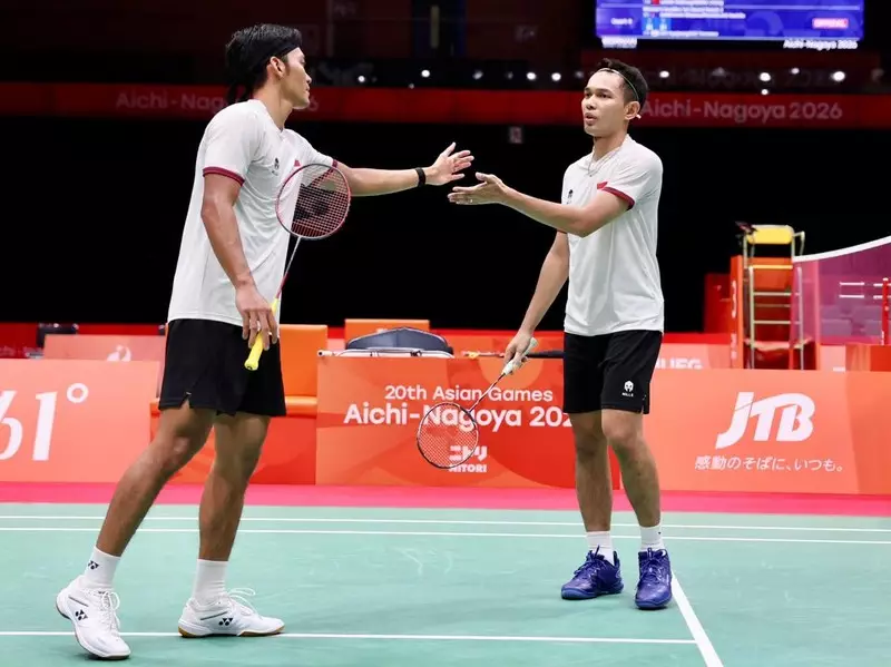 Fajar/Fikri ke Perempatfinal Asian Games 2026 Meski Stamina Terkuras