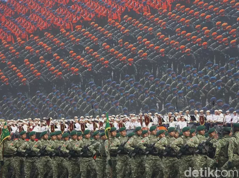 HUT TNI Dipindah dari Monas ke Cilangkap, Parade Kapal Induk Dibatalkan
