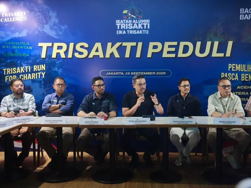 IKA Trisakti Hadirkan Trisakti Peduli untuk Gerakkan Pemulihan Bencana