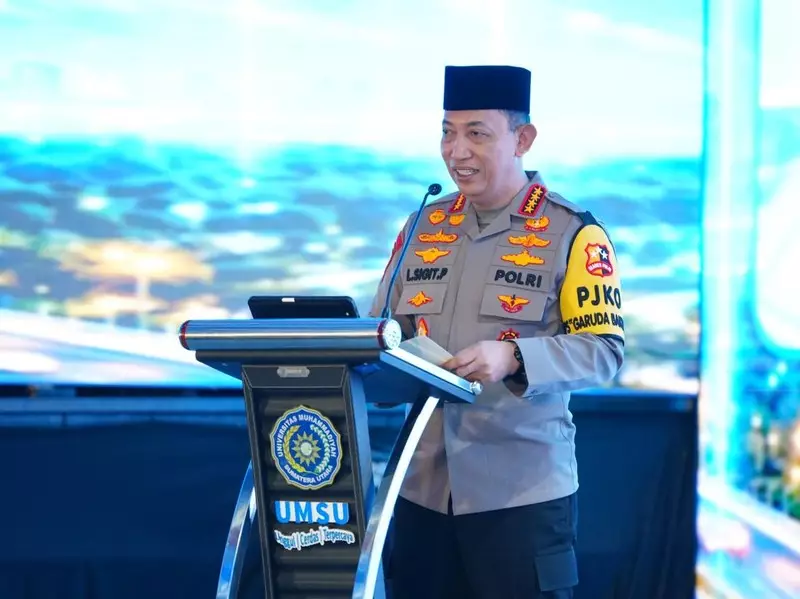 Kapolri Ajak Mahasiswa Jadi Agen Perubahan dan Perekat Persatuan