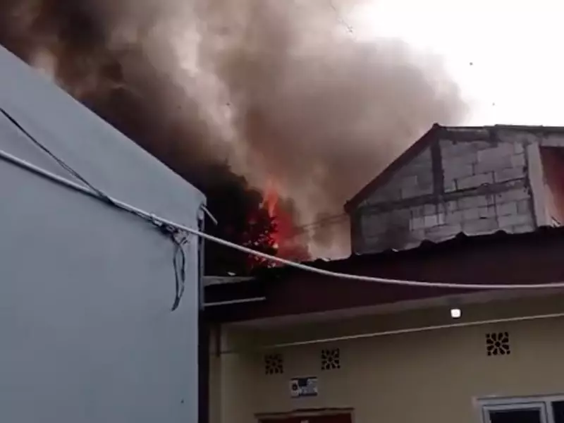 Kebakaran Rumah di Cakung, Api Padam Usai 30 Menit Pemadaman