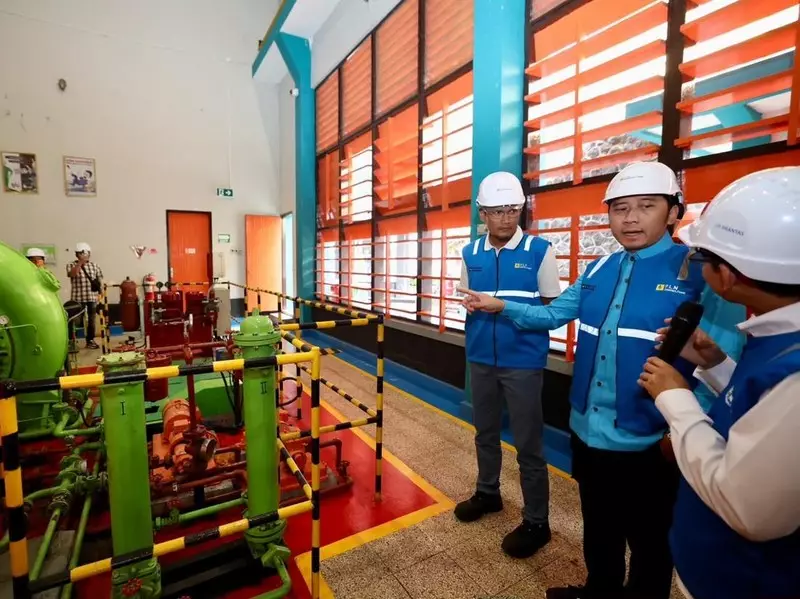 Kunjungi PLTA Ngebel, Ibas Dorong Penguatan Energi Bersih