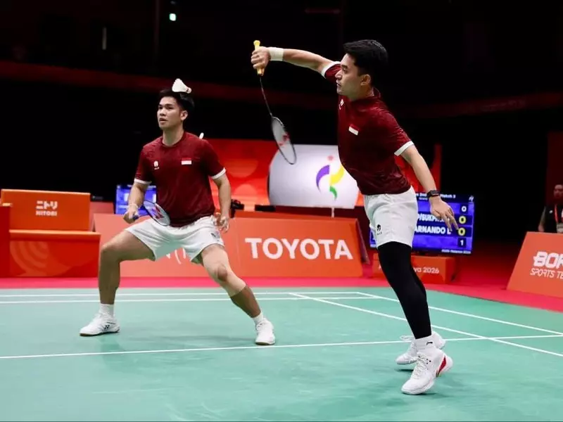 Leo/Daniel Bawa Bulutangkis RI Capai 30 Emas di Asian Games