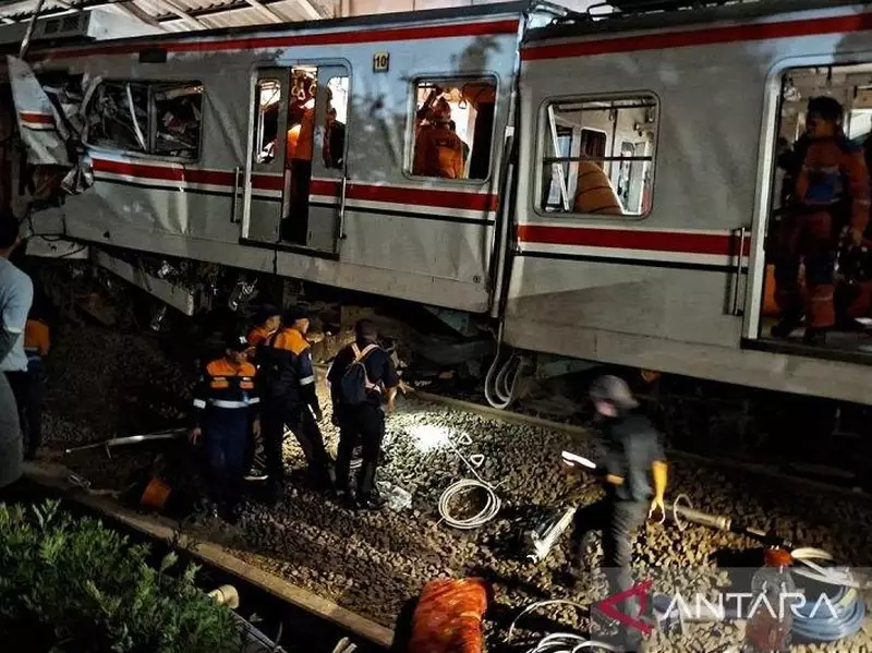 Masinis KA Anggrek Jadi Tersangka Kecelakaan Maut, KAI Hormati Proses Hukum