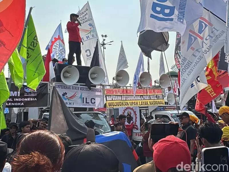 Massa Buruh Ungkap Isi Aspirasi saat Audiensi dengan DPR