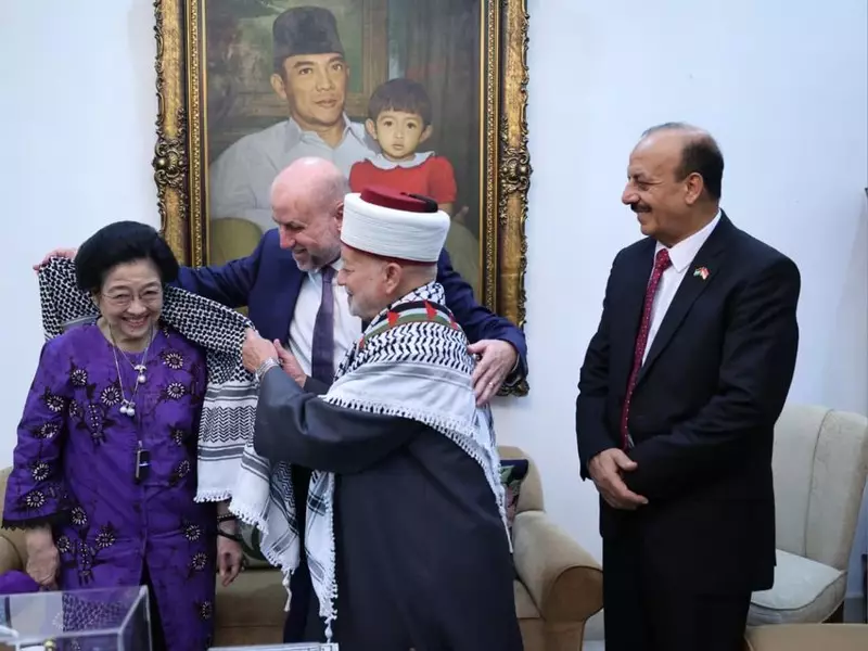 Megawati Terima Utusan Khusus Presiden Palestina, Tegaskan Dukungan Kemerdekaan