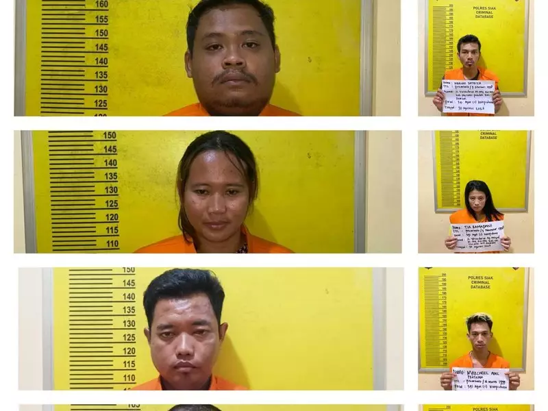 Peran 8 Tersangka Pemalsu SIM di Siak: Penyedia Blangko hingga Promosi
