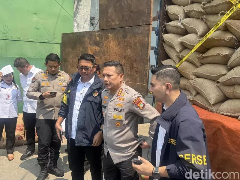 Polda Metro Telusuri Importir Penyelundup 49,85 Ton Kacang Tanah Asal India
