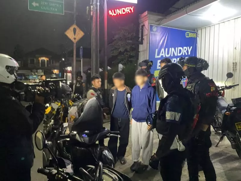 Polisi Bubarkan Balap Liar-Tawuran di Jaktim, 2 Pemuda Diamankan