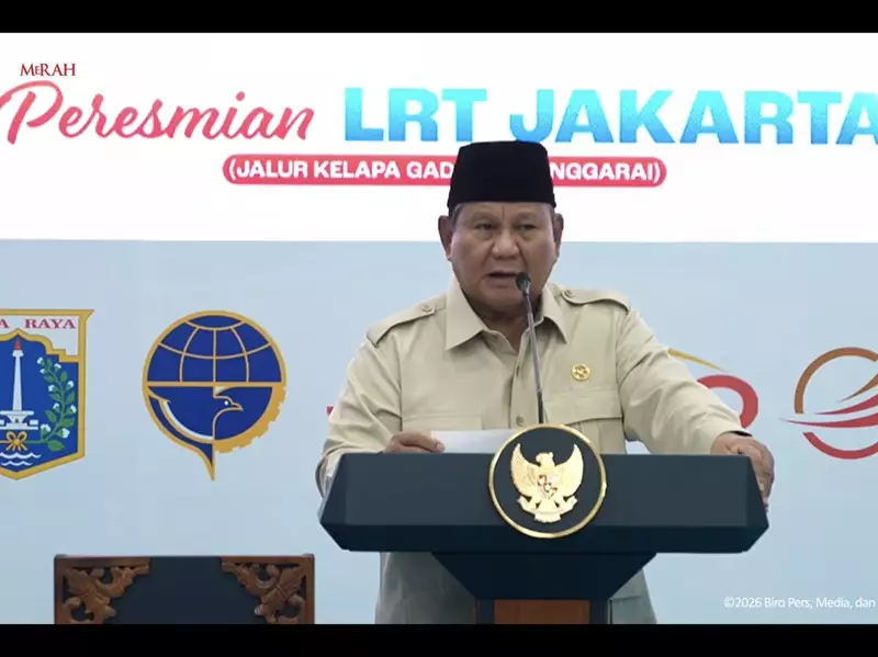 Prabowo: Jabodetabek Metropolitan Terbesar di Dunia