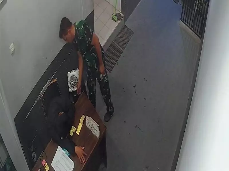 Pria Berbaju Loreng Curi HP Pegawai SPBU di Sulsel, Ternyata Pecatan TNI