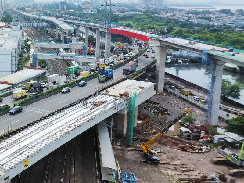 Progres Terkini Proyek Tol Harbour Road II 9,6 Km