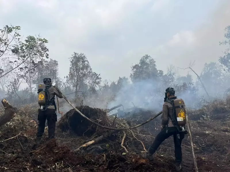Riau Zero Karhutla, Satgas Tetap Siaga Cegah Api Kembali Muncul