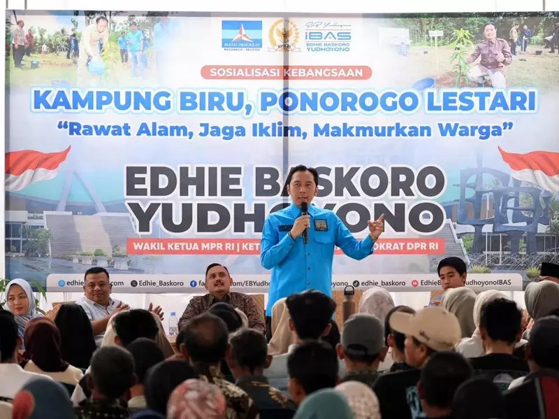 Sosialisasi ProKlim, Ibas Dorong Ngebel Ponorogo Jadi Kawasan Wisata Biru