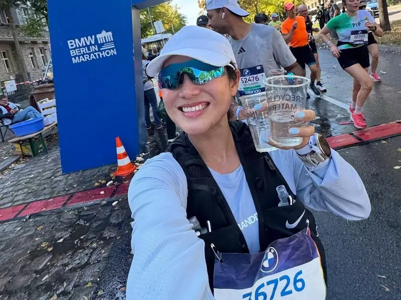 Speechless! Agnes Yuliavitriani Finis Maraton di Berlin dalam Kondisi Hamil