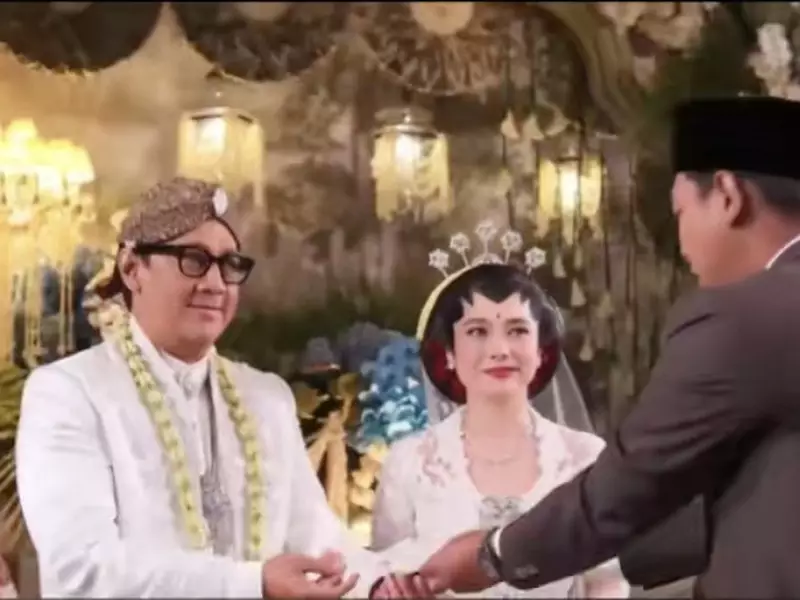 Suasana Lokasi Pernikahan Andre Taulany dan Amanda Rigby