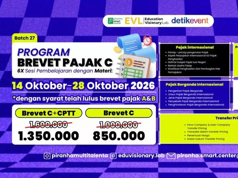 Sudah Lulus Brevet Pajak A dan B? Ini Level Selanjutnya yang Harus Kamu Ikuti
