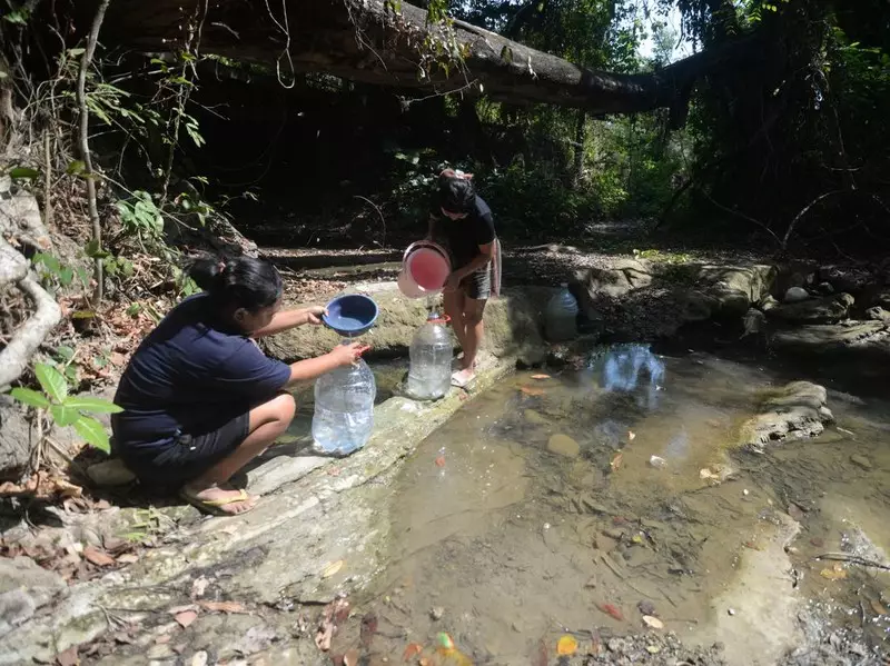 Sumur Mengering Empat Bulan, Warga Boyolali Manfaatkan Air Endapan Sungai
