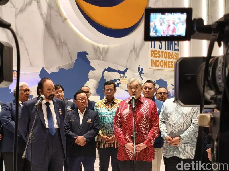 Surya Paloh Terima Wakil PM Malaysia, Bahas Pelatihan Kaderisasi Partai