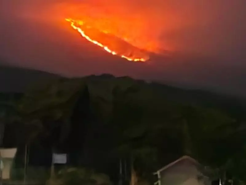 Taman Nasional Gunung Rinjani Terbakar Lagi, Sumbernya dari Puncak Setampol