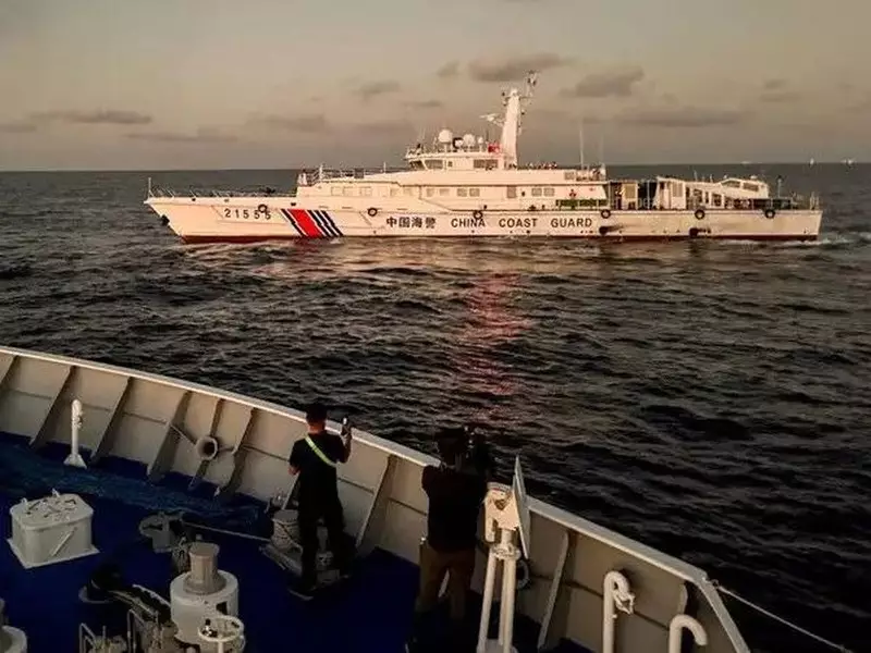 Tegang! Kapal China Tabrak Kapal Filipina di Laut China Selatan