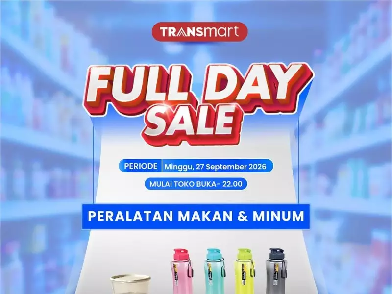 Tempat Bekal & Botol Minum Rp 12.000 di Transmart Full Day Sale