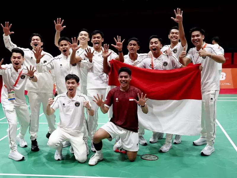 Tim Badminton Putra RI Akhiri 28 Tahun Puasa Emas Asian Games