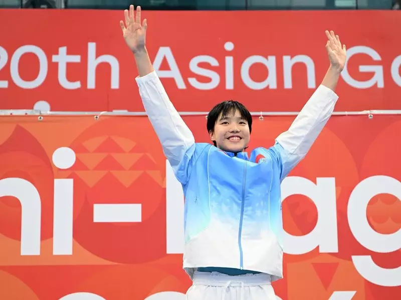 Wow! Yu Zidi Hat-trick Emas Asian Games 2026 di Usia 13 Tahun