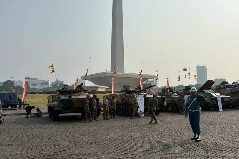 6 Ribu Warga Serbu TNI Fair Hari Pertama di Monas, Ada Makan Gratis-Donor Darah