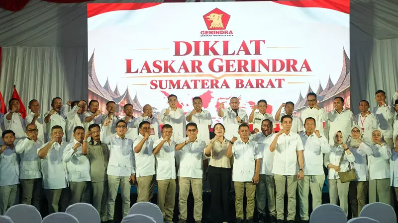 Andre Rosiade Tutup Diklat Laskar Gerindra Sumbar, 500 Peserta Resmi jadi Kader