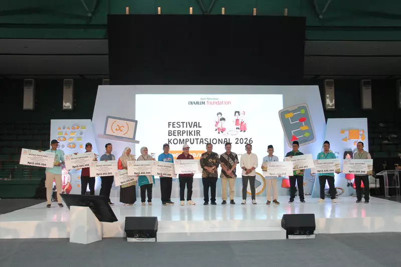 Bakti Pendidikan Djarum Foundation Gelar Festival Berpikir Komputasional 2026