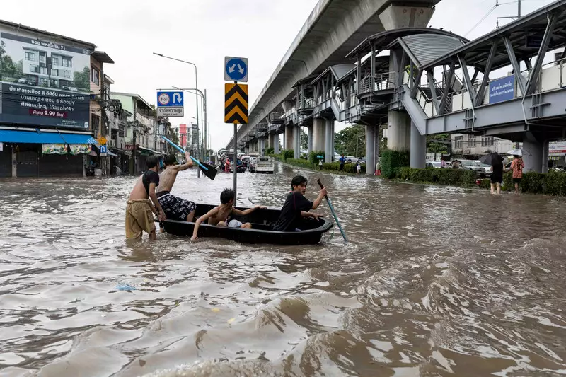 Bangkok Tetapkan Status Bencana Banjir Usai 2 Hari Diguyur Hujan Deras