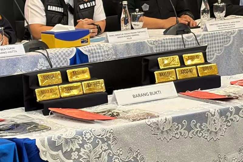 Bea Cukai Sudah Gagalkan Penyelundupan 334 Kg Emas per 14 September 2026