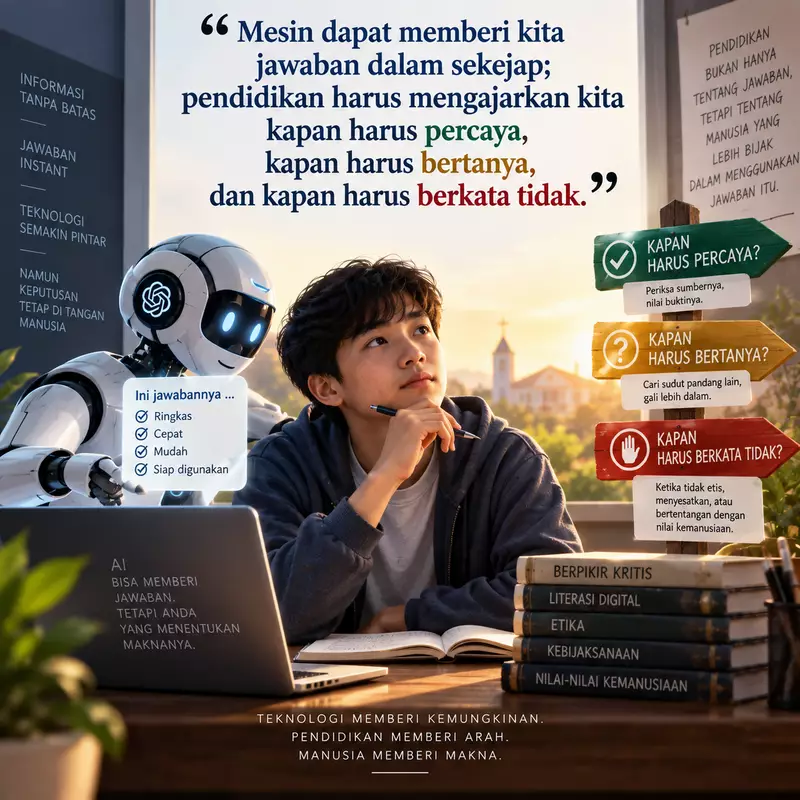 Belajar Bersama AI, Bukan Menolaknya