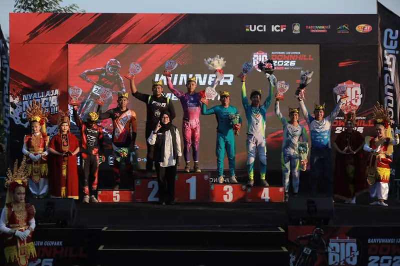 BIG Downhill 2026 Hadirkan Aksi Ekstrem & Kecepatan Tinggi di Lereng Ijen