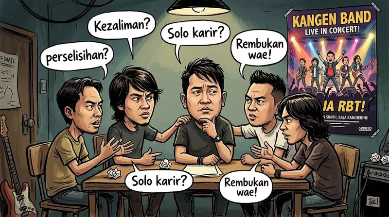 Bubar-Rujuk Kangen Band Sebagai Miniatur Politik