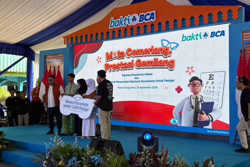 Cegah Gangguan Belajar Siswa, BCA Periksa Mata 3.503 Pelajar di Kep Seribu-Jakut