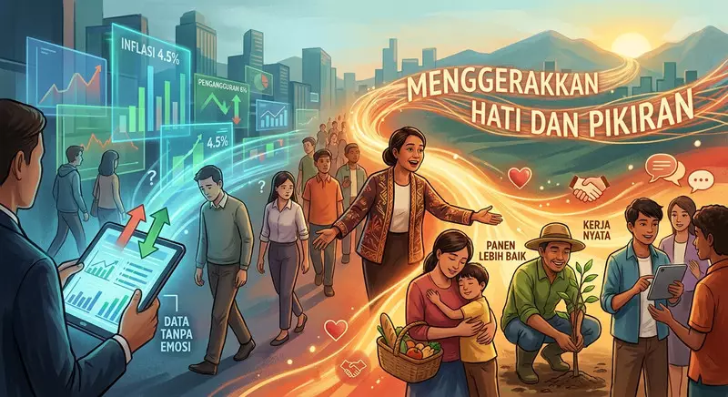 Data Tanpa Emosi Tak Akan Pernah Menggerakkan Orang