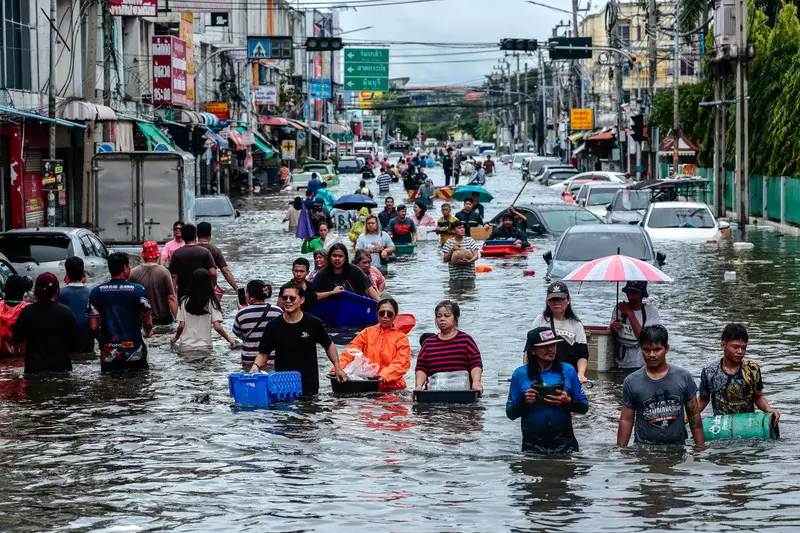 Foto: Banjir 'Kepung' Bangkok, Thailand