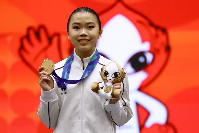 Foto: Eugenia Diva Sabet Medali Perunggu Asian Games 2026