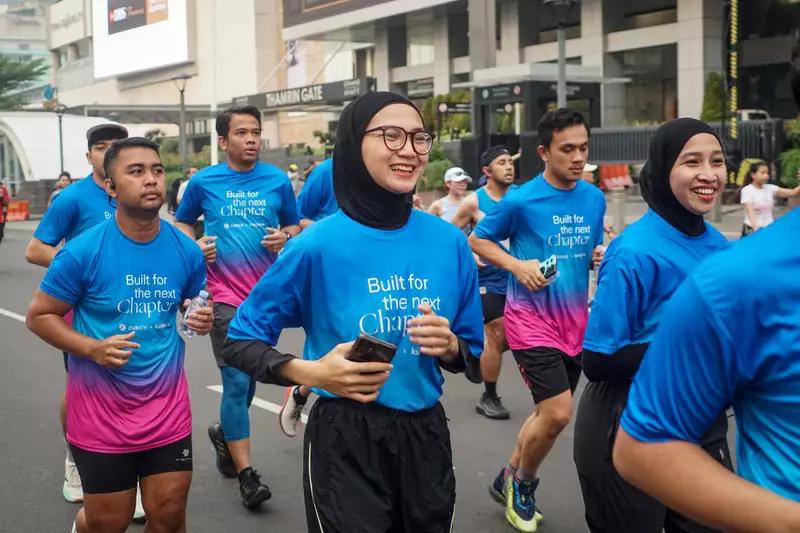 Foto: Lebih dari 200 Runner Ikuti kumparan Running Club x Zurich