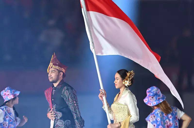 Foto: Pesona Budaya Bali & Batak di Pembukaan Asian Games 2026